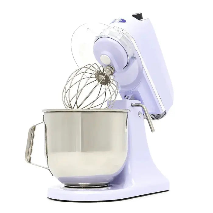 Batteur Mélangeur planétaire - 7 L - 11 vitesses - jusqu'à 2 kg de pâte - lilas by Maxima