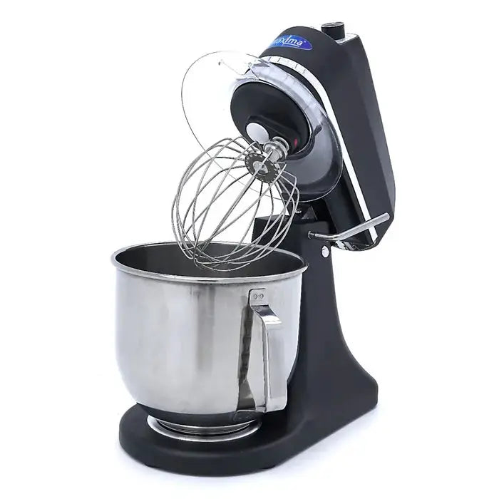 Batteur Mélangeur planétaire - 7 L - 11 vitesses - jusqu'à 2 kg de pâte - noir mat by Maxima