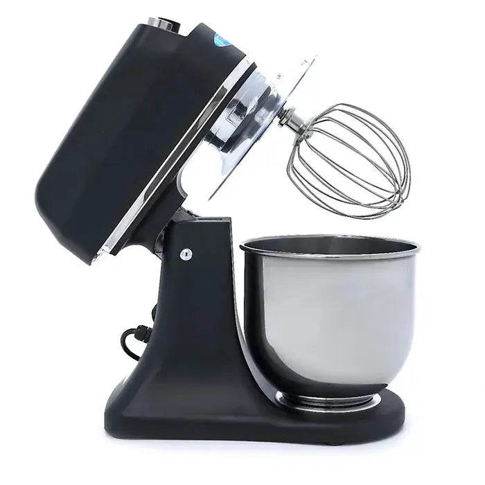 Batteur Mélangeur planétaire - 7 L - 11 vitesses - jusqu'à 2 kg de pâte - noir mat by Maxima