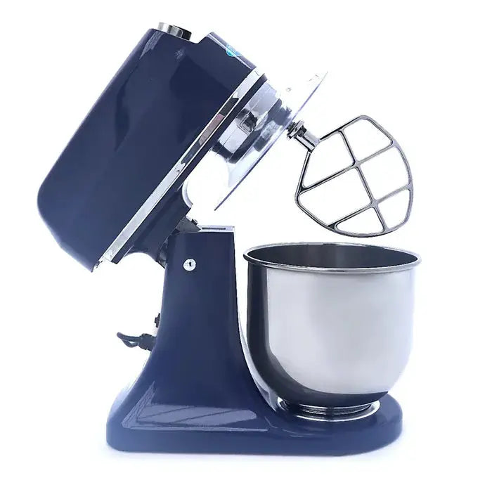 Batteur Mélangeur planétaire - 7 L - 11 vitesses - jusqu'à 2 kg de pâte - bleu acier by Maxima