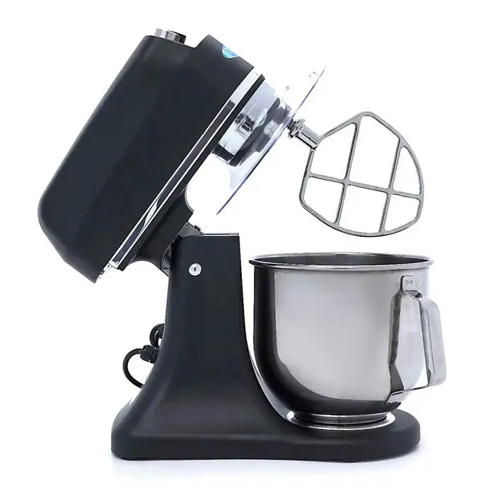 Batteur Mélangeur planétaire - 7 L - 11 vitesses - jusqu'à 2 kg de pâte - noir mat by Maxima