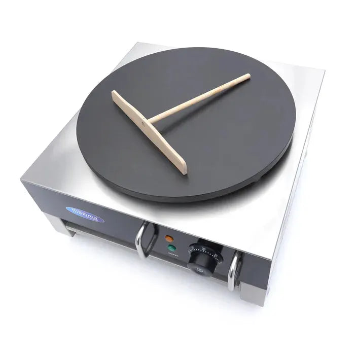 Crêpière - crêpe simple - 40 cm - avec tartineur de pâte à frire by MAXIGASTRO