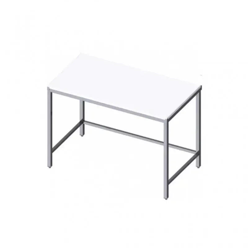 Table boucherie avec plan rouge ou blanc épaisseur 4 cm - Profondeur 70 TBB1200700 Maxi gastro by Maxi gastro