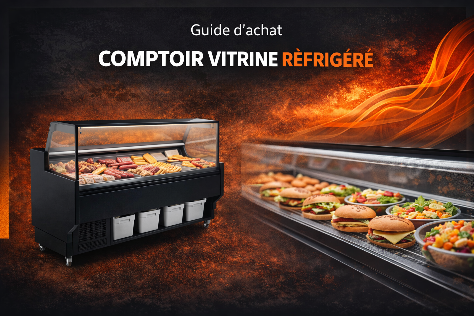 Comptoir vitrine réfrigérée professionnelle : comment choisir le bon modèle ?