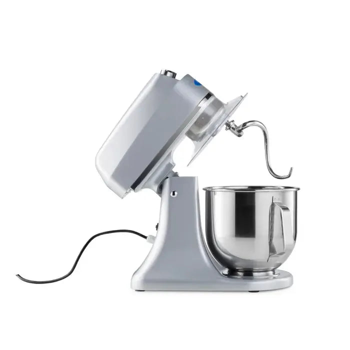 Batteur Mélangeur planétaire - 7 L - 11 vitesses - jusqu'à 2 kg de pâte - argent by Maxima