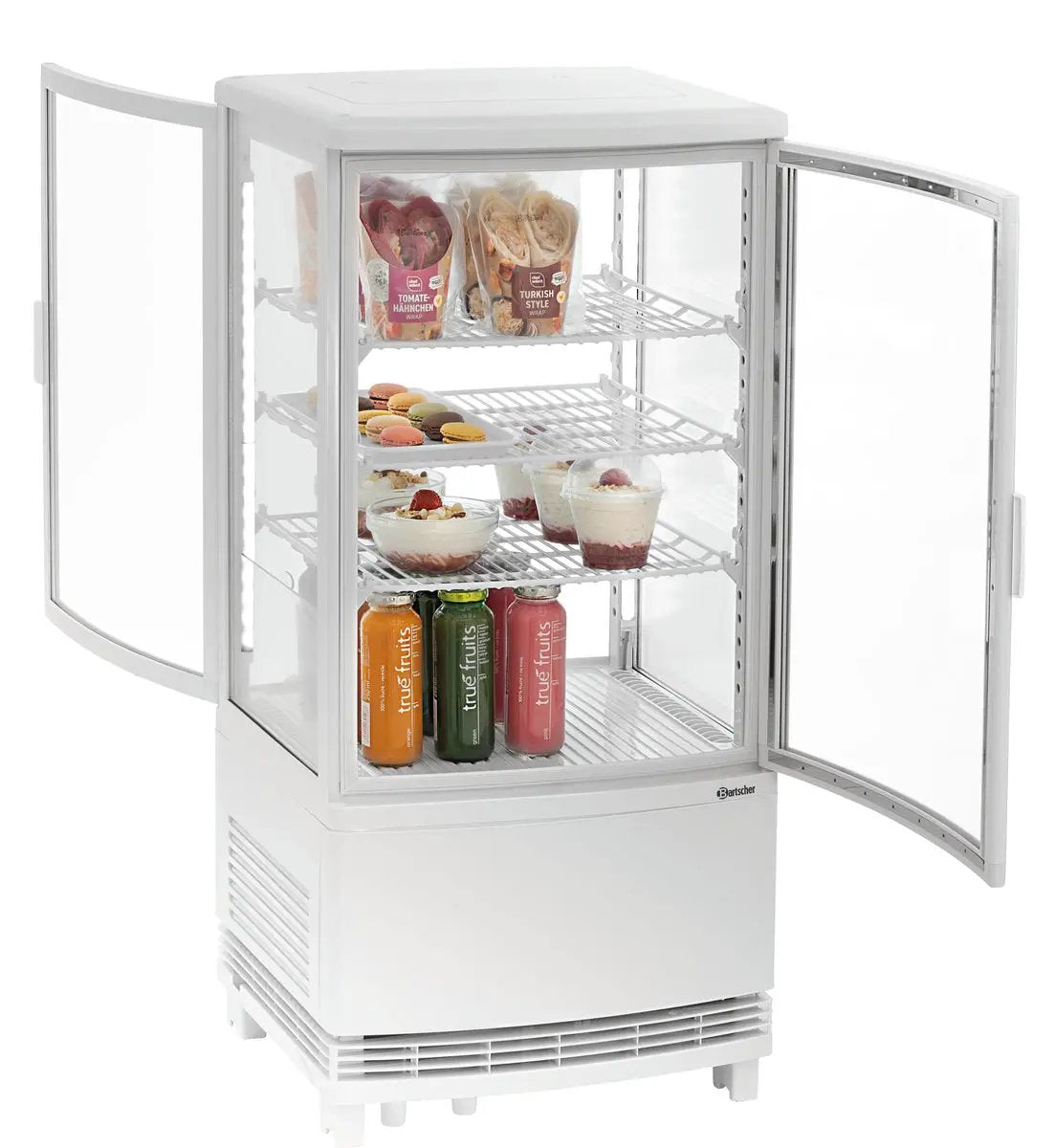Mini vitrine réfrigérée 75L2T blanc 4015613857367 BARTSCHER by BARTSCHER