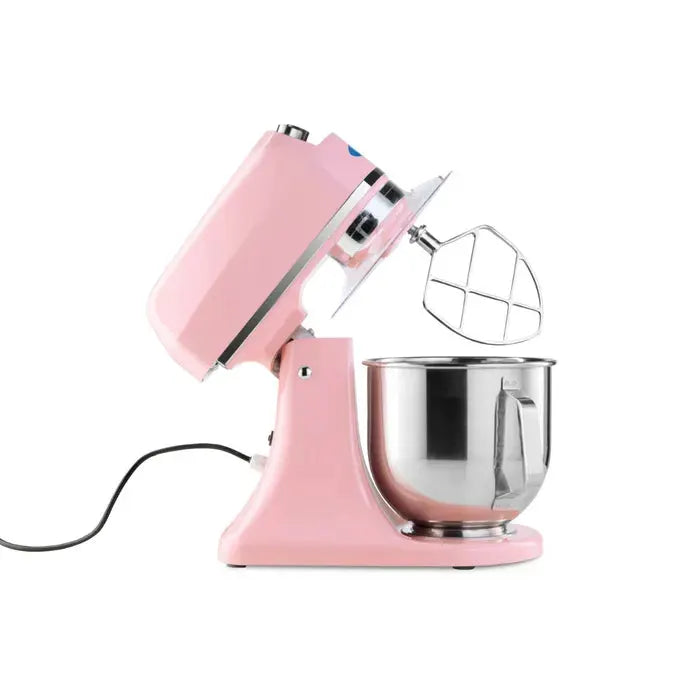 Batteur Mélangeur planétaire - 7 L - 11 vitesses - jusqu'à 2 kg de pâte - rose by Maxima