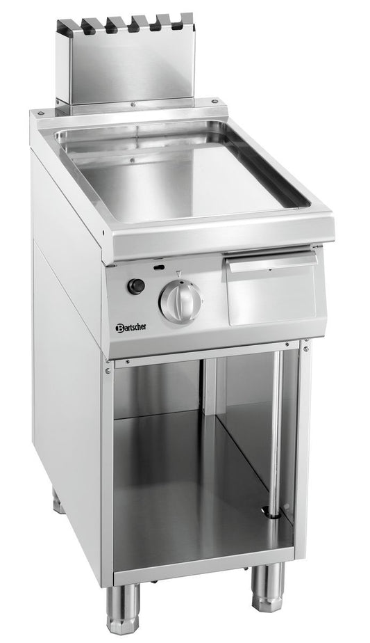 Plaque grill gaz 700, L400, lisse - 4015613610948 - BARTSCHER