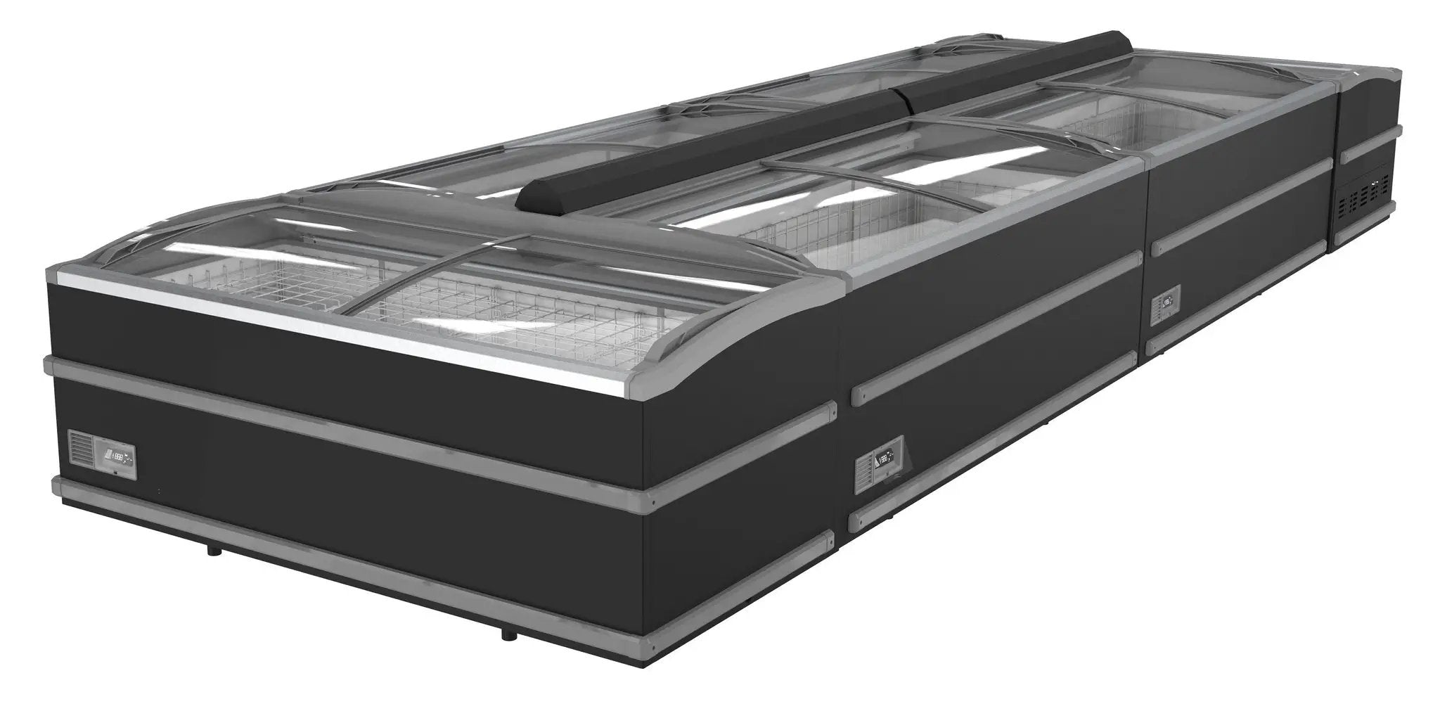 CONGÉLATEUR BAHUT POUR SUPERMARCHÉ NOIR 2500 DÉGIVRAGE MANUEL *TRANSPORT SUR DEMANDE*  7072.0020  Combisteel