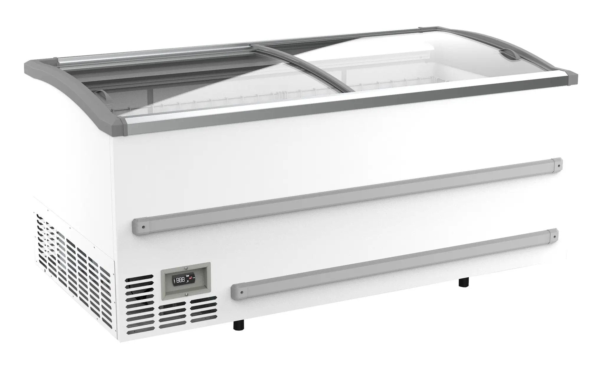 CONGÉLATEUR BAHUT POUR SUPERMARCHÉ BLANC 1880 DÉGIVRAGE MANUEL 7072.0045 Combisteel