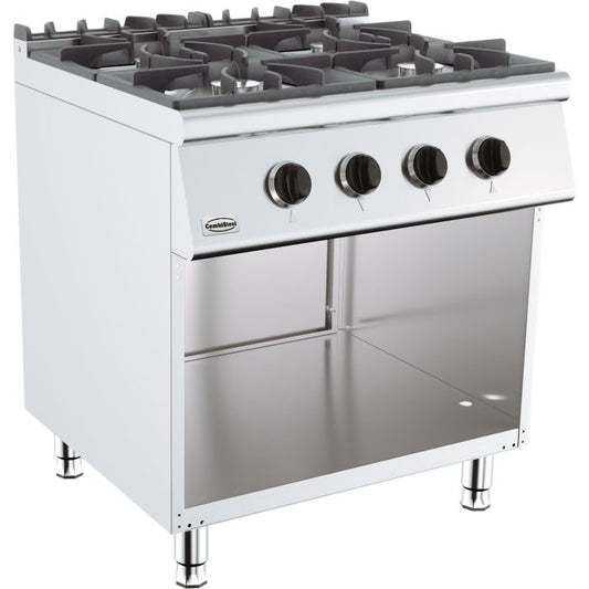 BASE 700 CUISINIERE A GAZ 4 BR 7178.0405 Combisteel