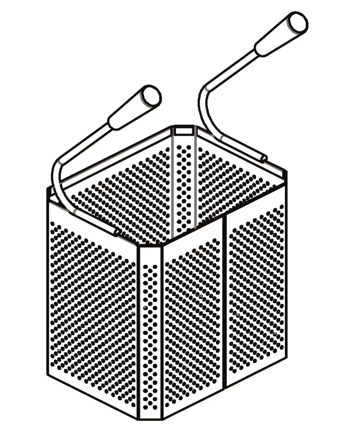 BASE 900 PANIER CUISEURS PÂTE À GAZ 7178.9090 Combisteel by Combisteel