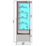 CHAMBRE FROIDE MURALE JAMIE 1.9 7350.0045 Combisteel