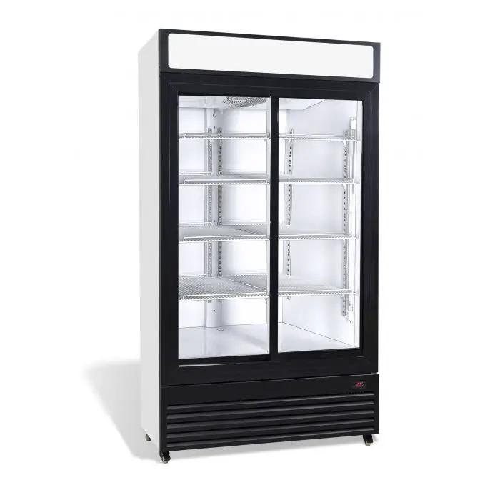 RÉFRIGÉRATEUR AVEC PORTES COULISSANTES EN VERRES BEZ-750 SL 7455.1395