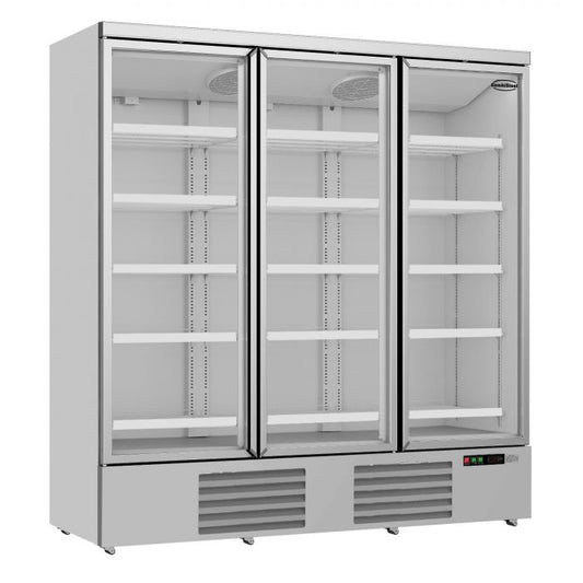 CONGÉLATEUR 3 PORTES EN VERRE JDE-1530F