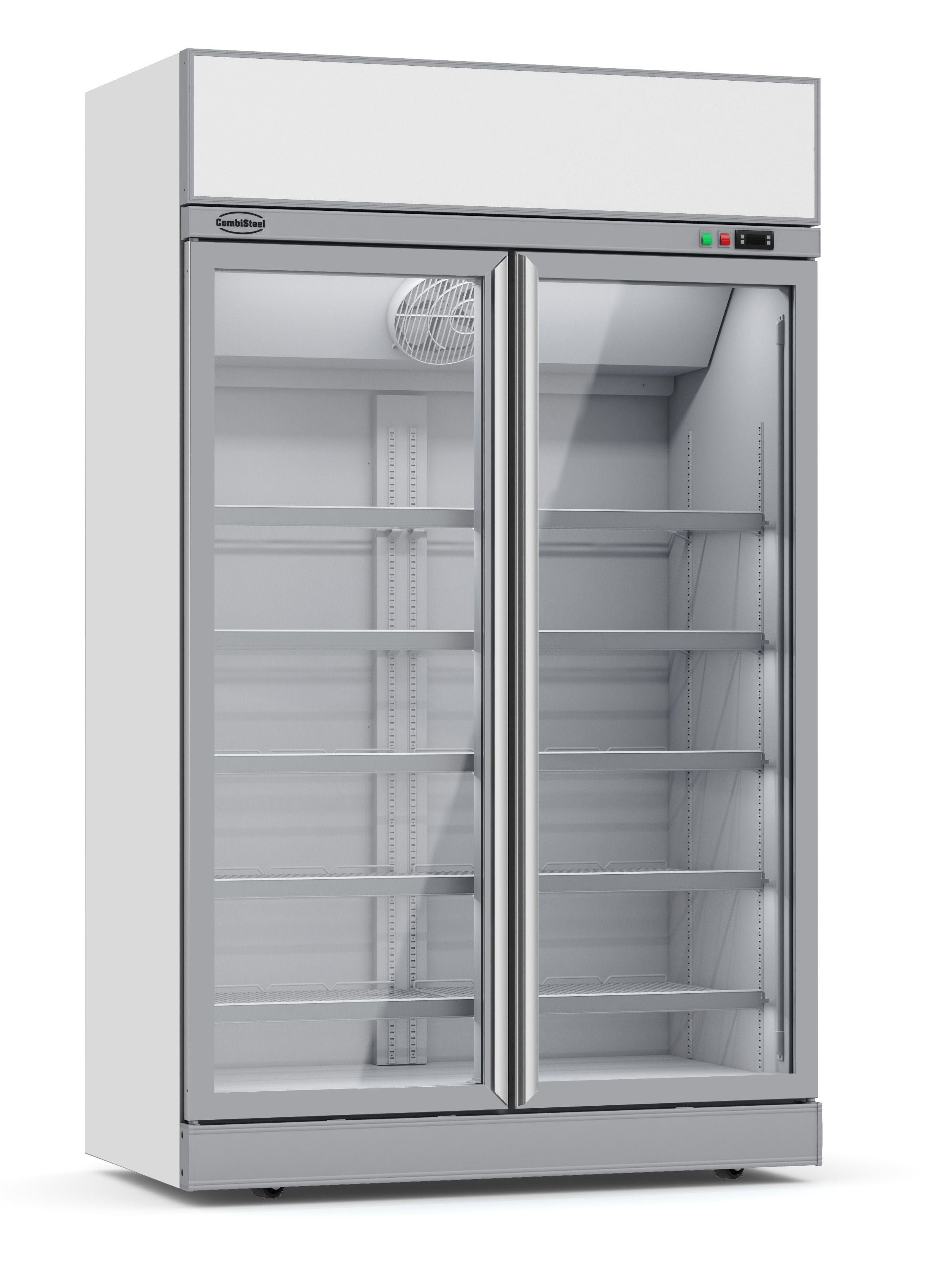 RÉFRIGÉRATEUR 2 PORTES EN VERRE INS-1000R 7455.2400 Combisteel by Combisteel