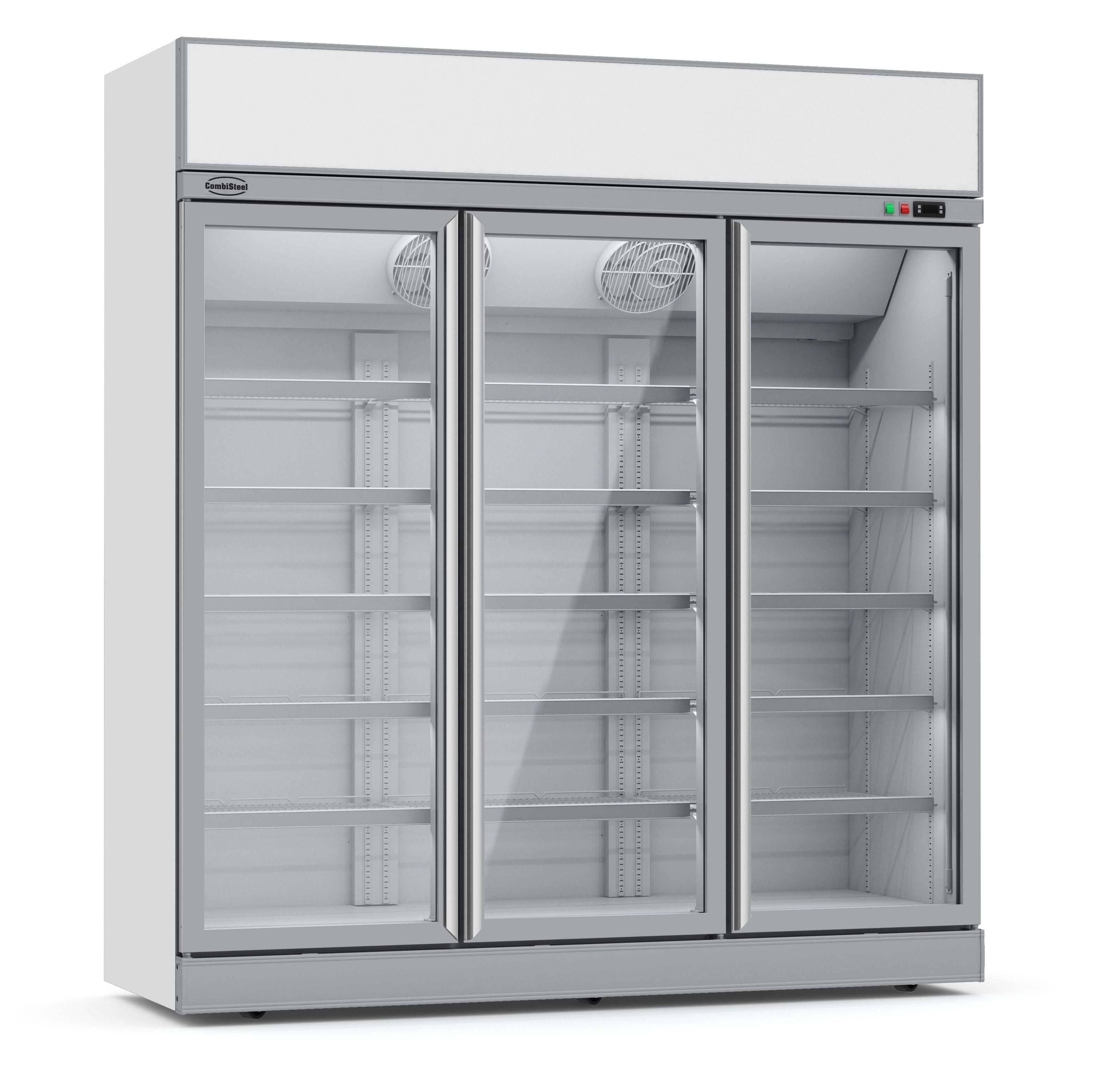 CONGÉLATEUR 3 PORTES EN VERRE INS-1530F 7455.2430 Combisteel