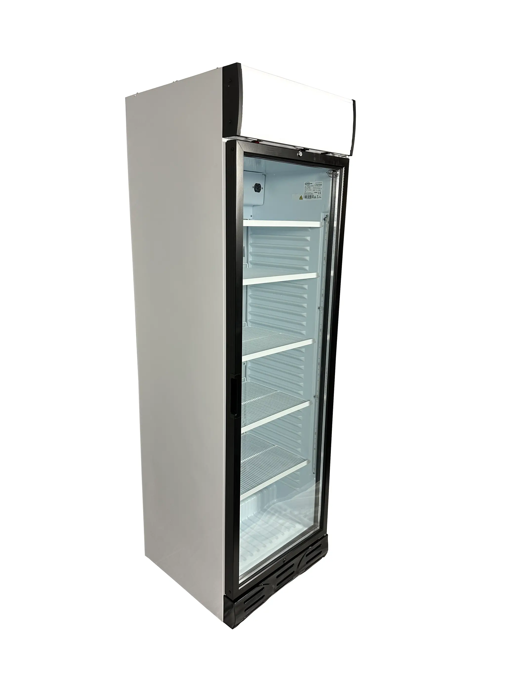 RÉFRIGÉRATEUR 1 PORTE EN VERRE 7464.0085 Combisteel