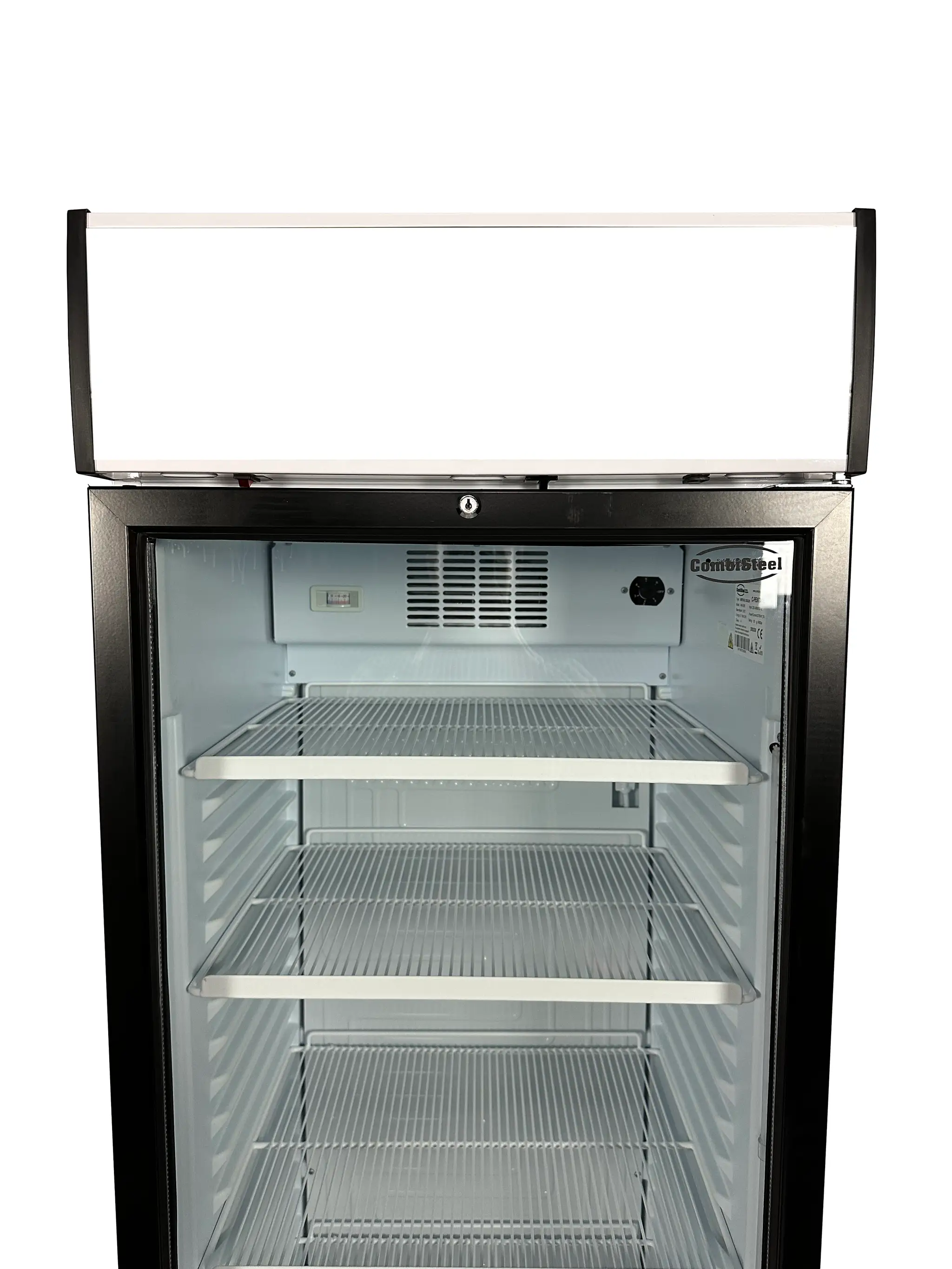 RÉFRIGÉRATEUR 1 PORTE EN VERRE 7464.0085 Combisteel