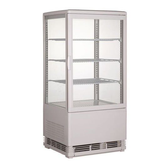 VITRINE RÉFRIGÉRATÉE 68L BLANC - 7487.0165 - Combisteel