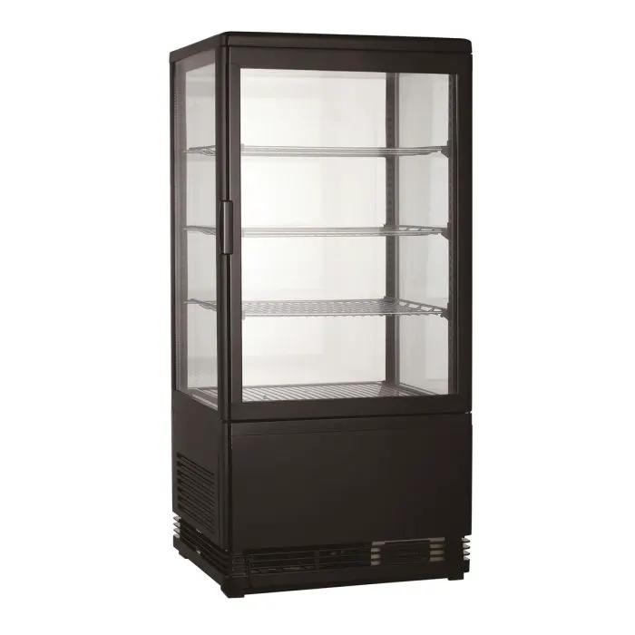 VITRINE RÉFRIGÉRATÉE 68L NOIR - 7487.0170 - Combisteel