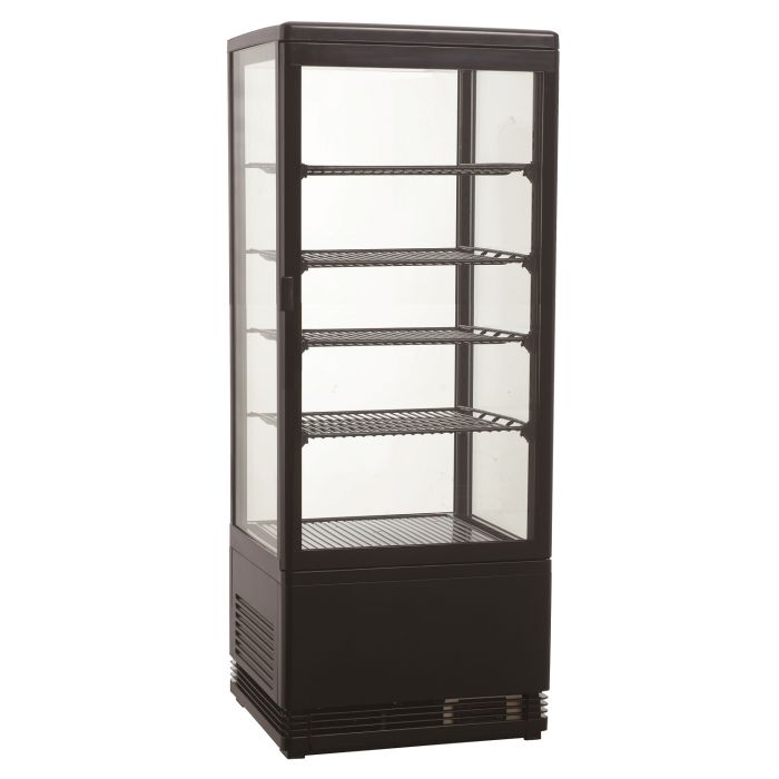 VITRINE RÉFRIGÉRATÉE 98L NOIR - 7487.0180 - Combisteel