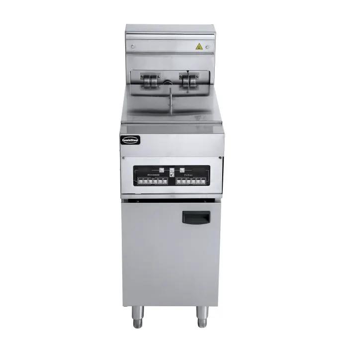 Friteuse électrique 2 x 12,5 litres haut rendement  - 7509.0010 - Combisteel