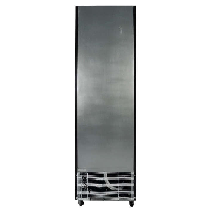 RÉFRIGÉRATEUR 1 PORTE EN VERRE NOIR CEB-500R BL 7526.0100 Combisteel by Combisteel