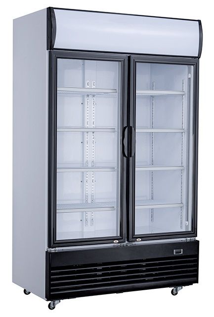 RÉFRIGÉRATEUR 2 PORTES EN VERRE 800L 7527.0100 Combisteel by Combisteel