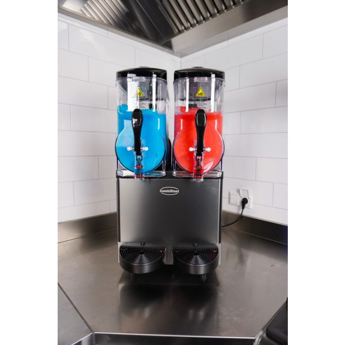 MACHINE A GRANITA NOIR 2X12L - 7537.0010 - Combisteel by Combisteel