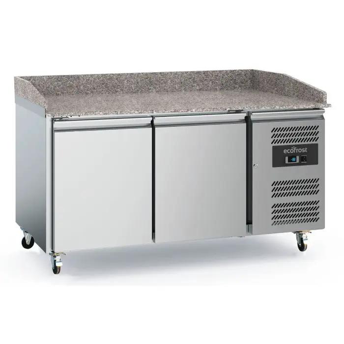 TABLE PRÉP POUR PIZZA 2 PORTES - 7950.5135 - Ecofrost by Ecofrost
