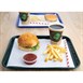 Plateau fast food en plastique Olympia Kristallon vert by Gastronoble