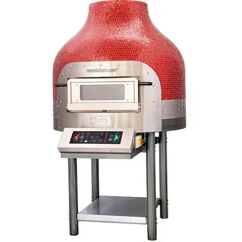Four Napolitain Rotatif Électrique 6 Pizzas Volcan Mosaïque - FRV100 VM - Morello Forni by Morello Forni