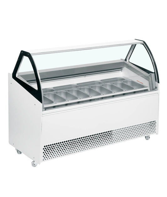 Vitrine ventilée pour glace en bac  BERMUDA VIEW RV13 Tefcold