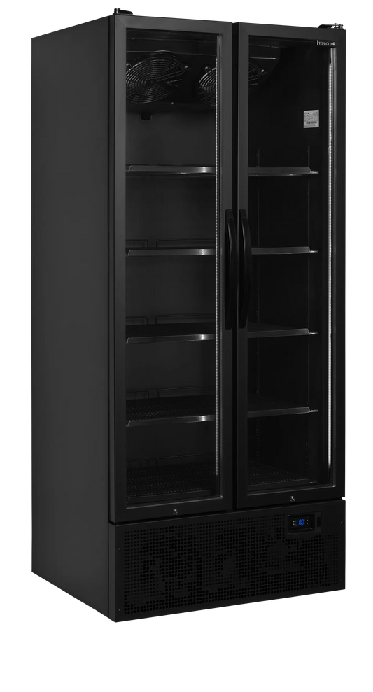 Vitrine réfrigérée noire  FS890H BLACK Tefcold
