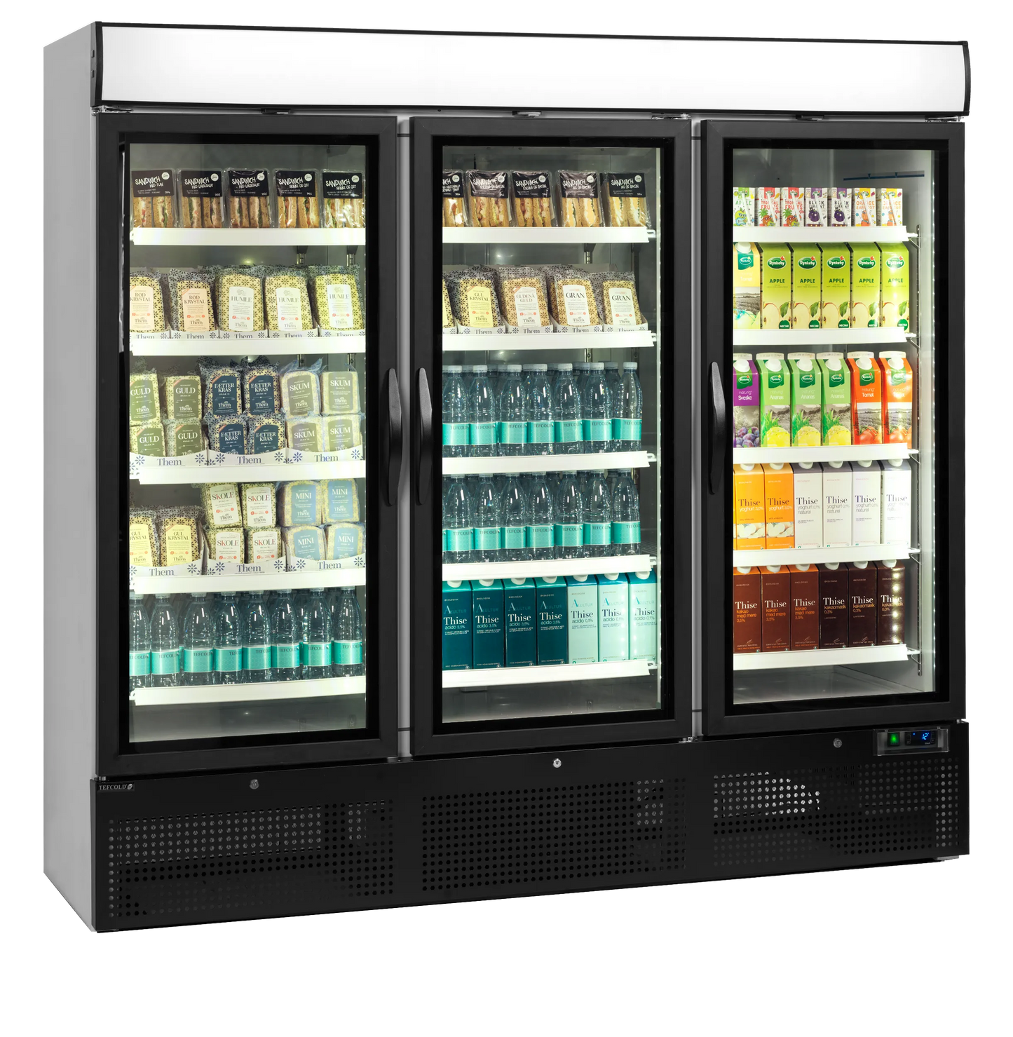 Réfrigérateur vitré  NC7500G Tefcold