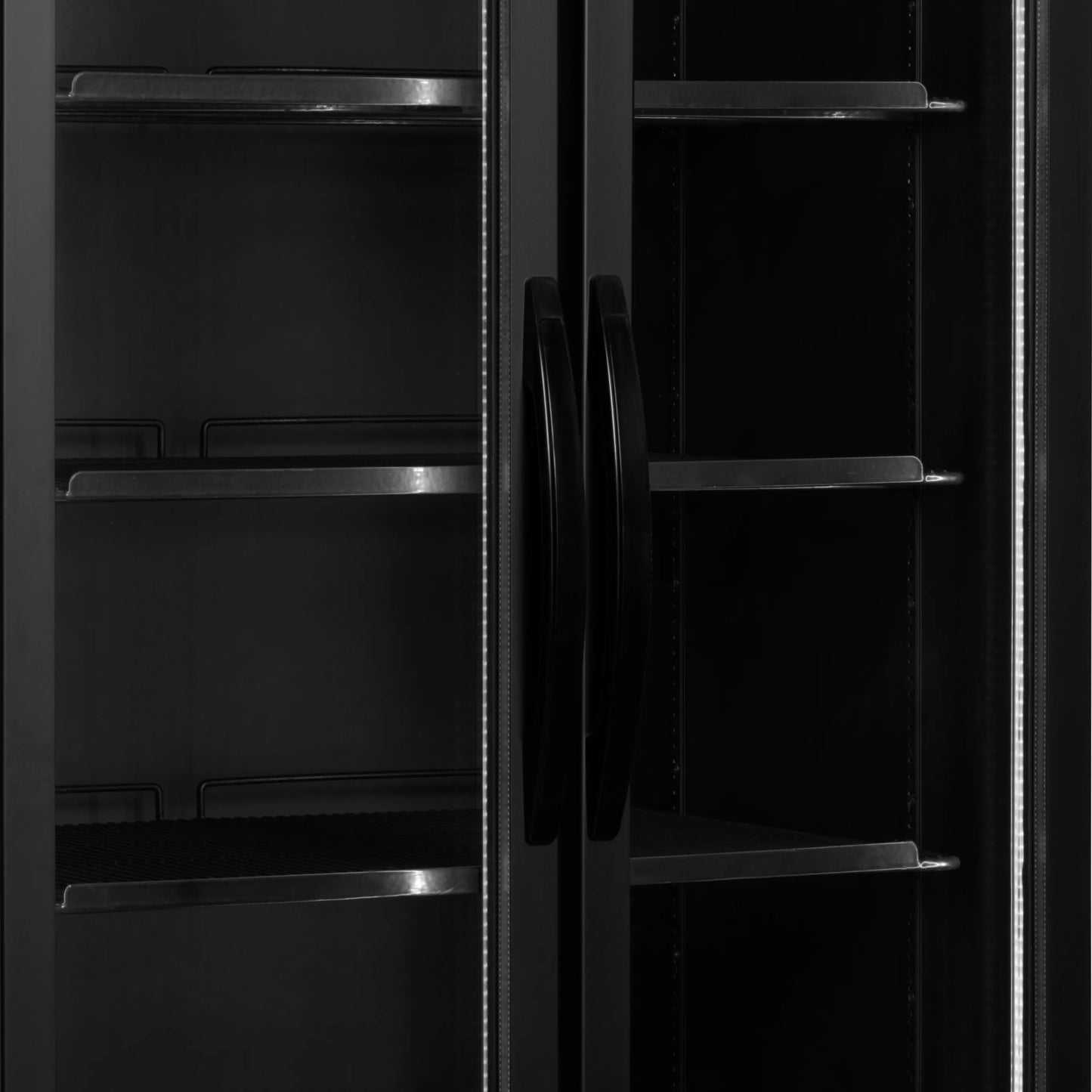 Vitrine réfrigérée noire  FS890H BLACK Tefcold