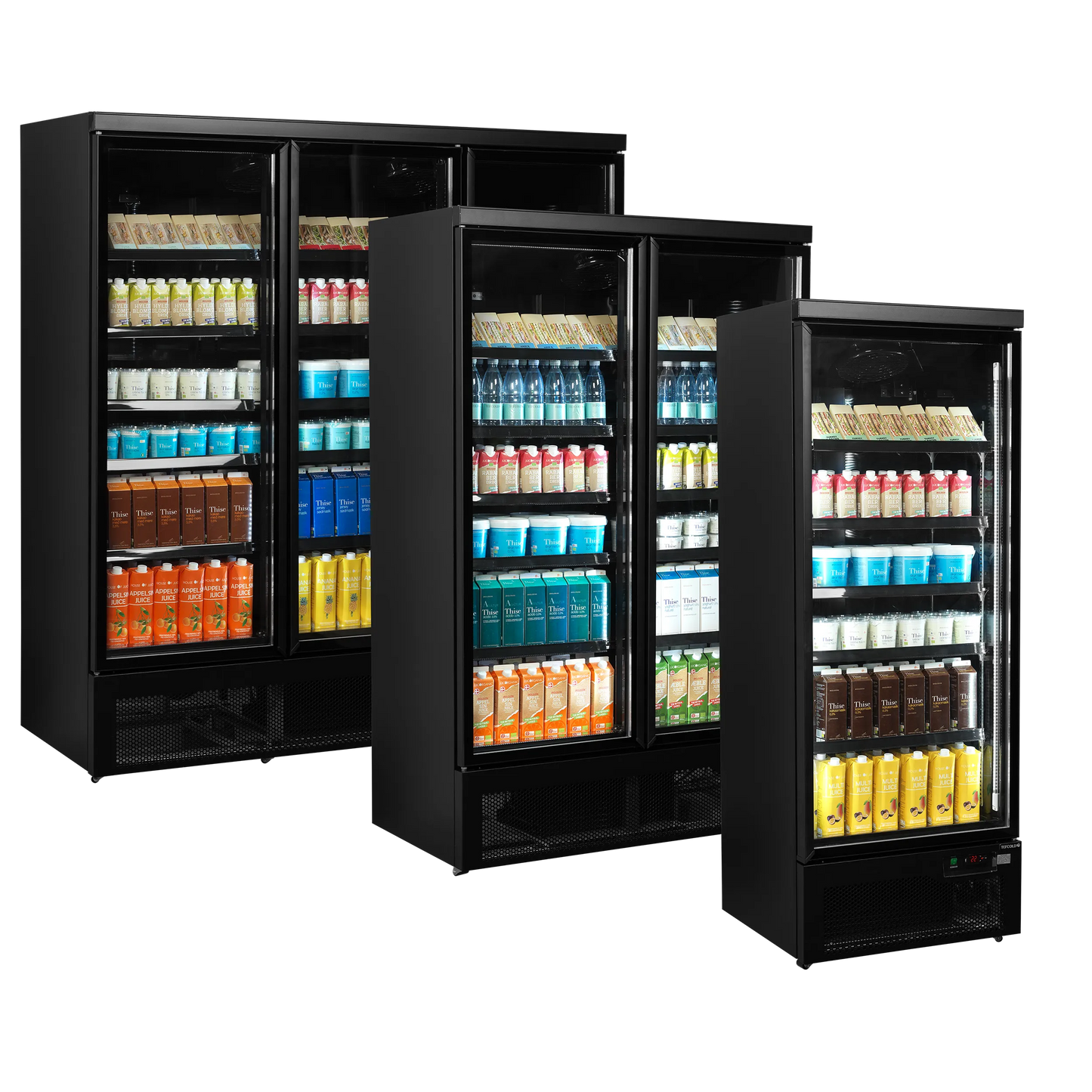 Réfrigérateur vitré  Atom Maxi C3DBB Tefcold