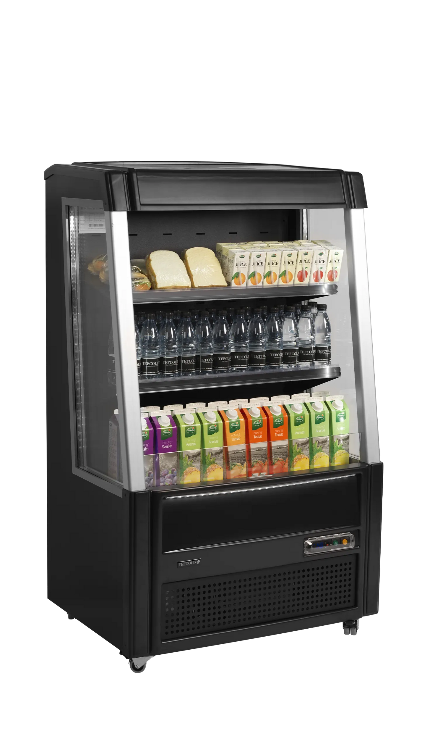 Façade ouverte basse  ODC90 BLACK Tefcold