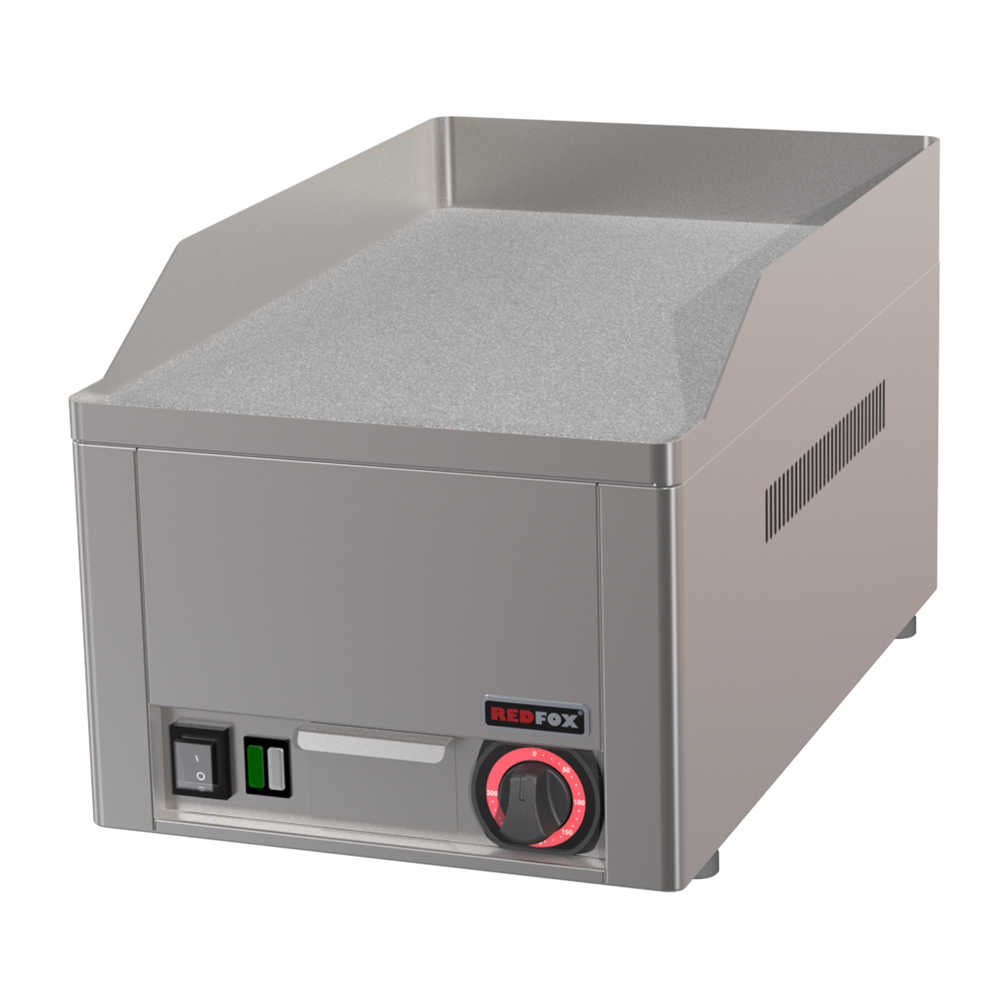 Plaque de cuisson 32x48 électrique chrome durable lisse TOP 230 V | REDFOX - FTHC 30 E