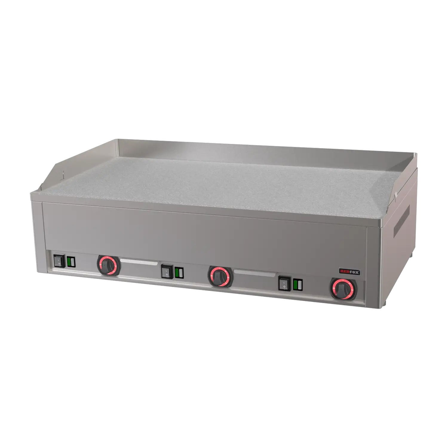 Plaque de cuisson 97x48 électrique chrome durable lisse TOP 400 V | REDFOX - FTHC 90 E