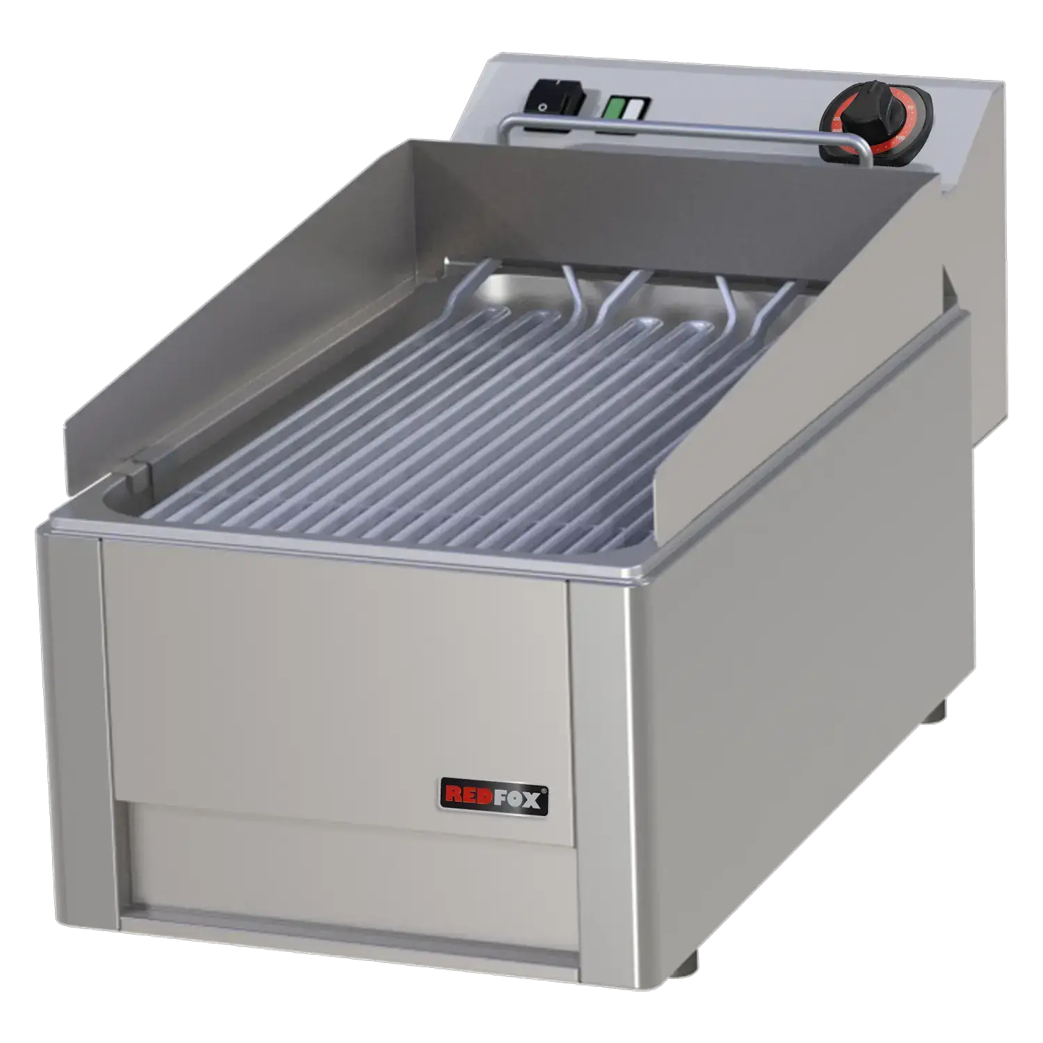 Gril électrique à eau chauffage direct 31x48 TOP 400 V | REDFOX - GV 30 ET by Redfox