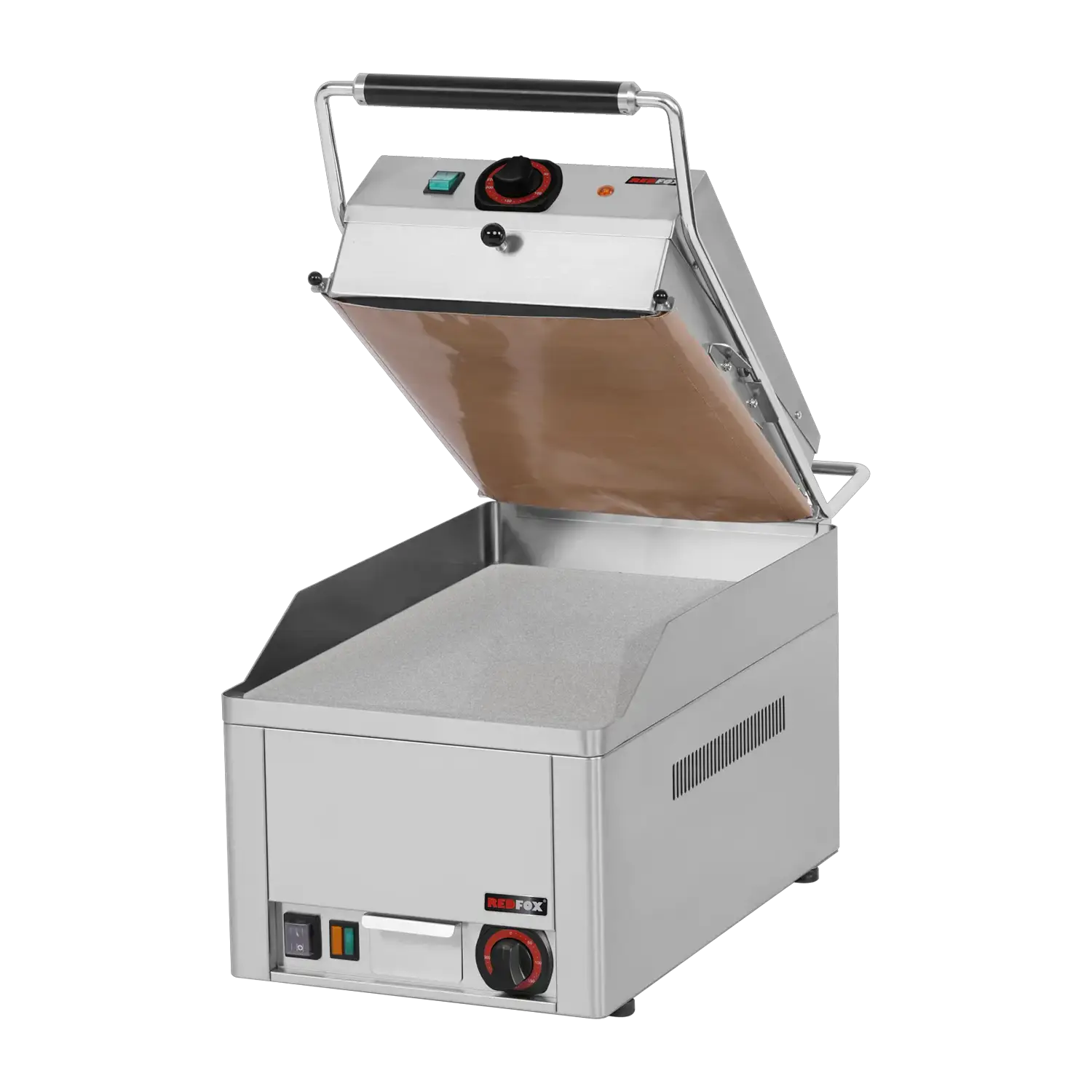 Clam - Steak gril électrique 32x48 TOP chrome durable | REDFOX - KD 33 E by MAXIGASTRO