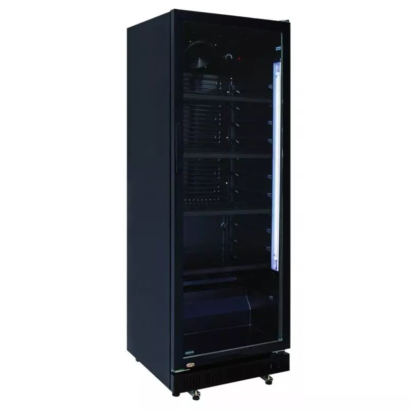 Armoire réfrigérée à boissons - 1 porte vitrée - LED - LG360XPB - Cuistance by Cuistance