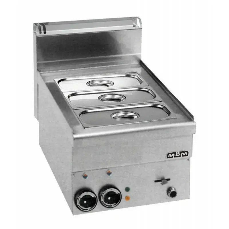 Bain Marie professionnel - électrique- à poser - GN 1/2 + GN 1/3 - EBM46 - MBM by MBM