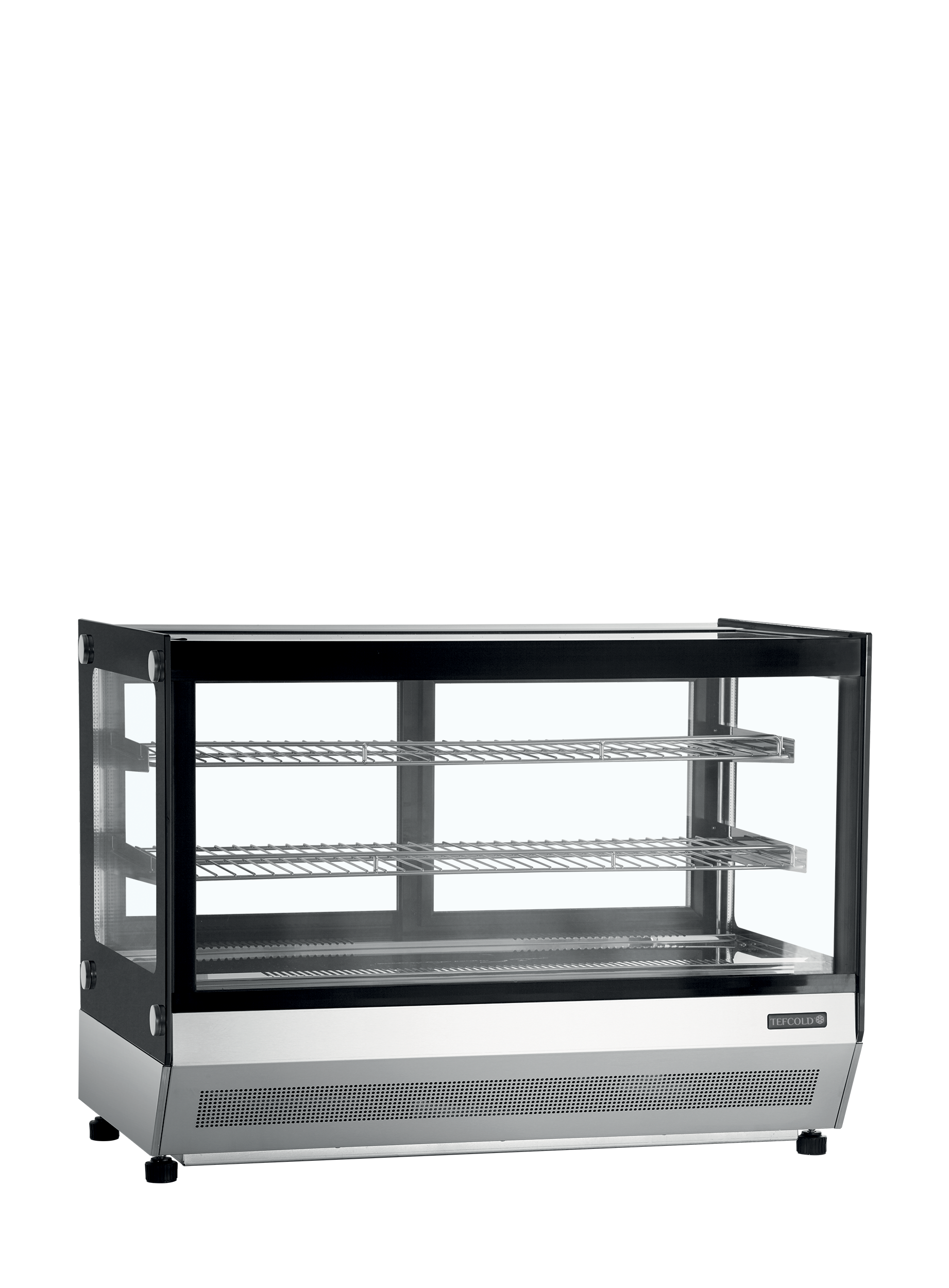 Vitrine d'exposition Led - TEFCOLD - LCT900F-BLACK-16042 by TEFCOLD