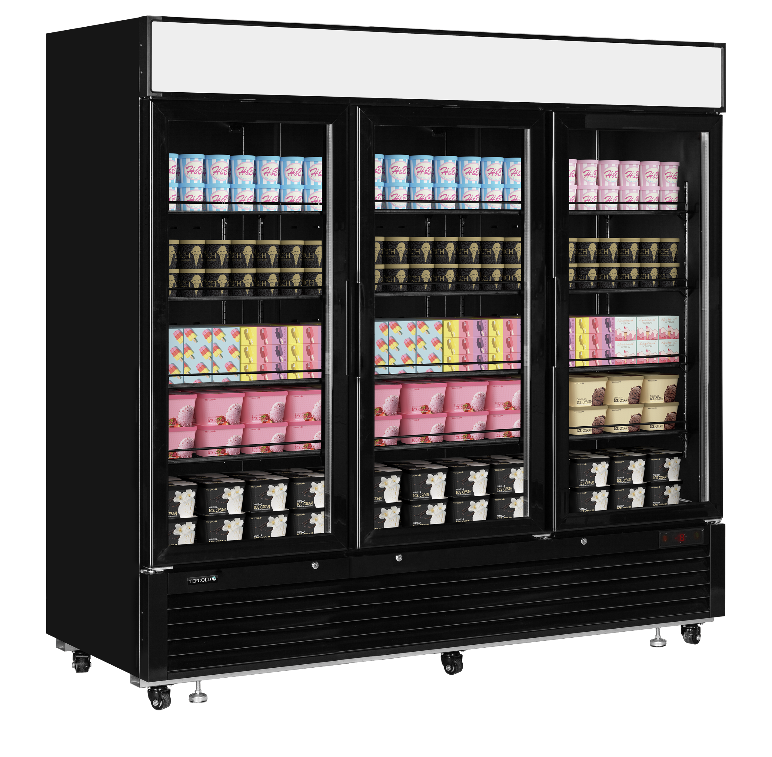 Armoire de congélation vitré - TEFCOLD - LGF7500B-56023 by TEFCOLD