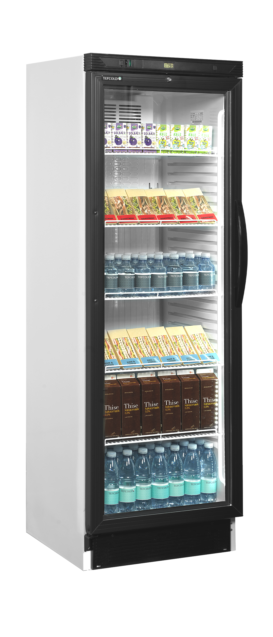 Armoire à boissons, charnières côté gauche - TEFCOLD - CEV425-1-LED-L-H-43911 by TEFCOLD