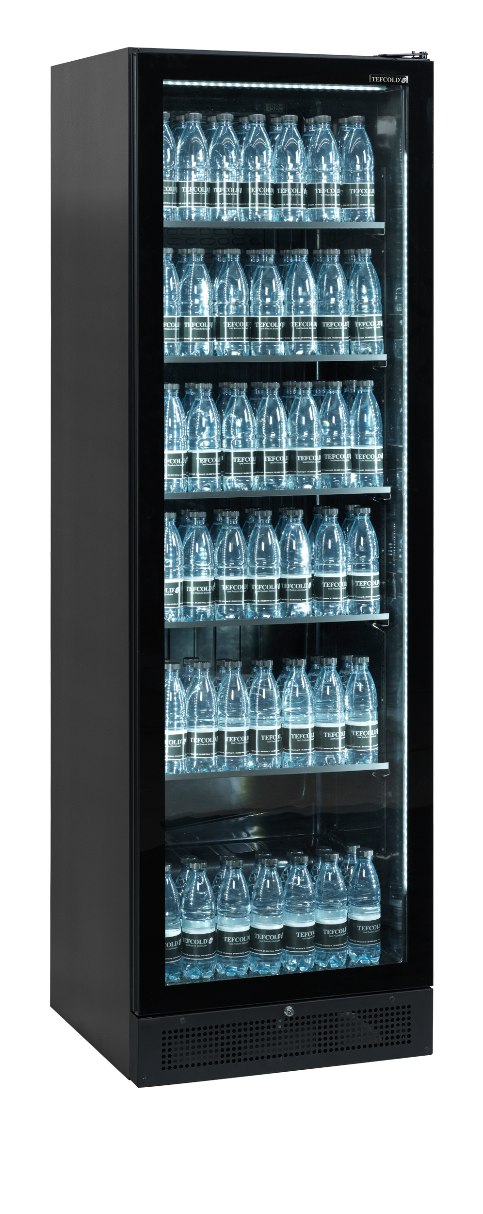 Armoire réfrigérée à boisson vitré noir - TEFCOLD - SCU1425-FRAMELESS-53321 by TEFCOLD