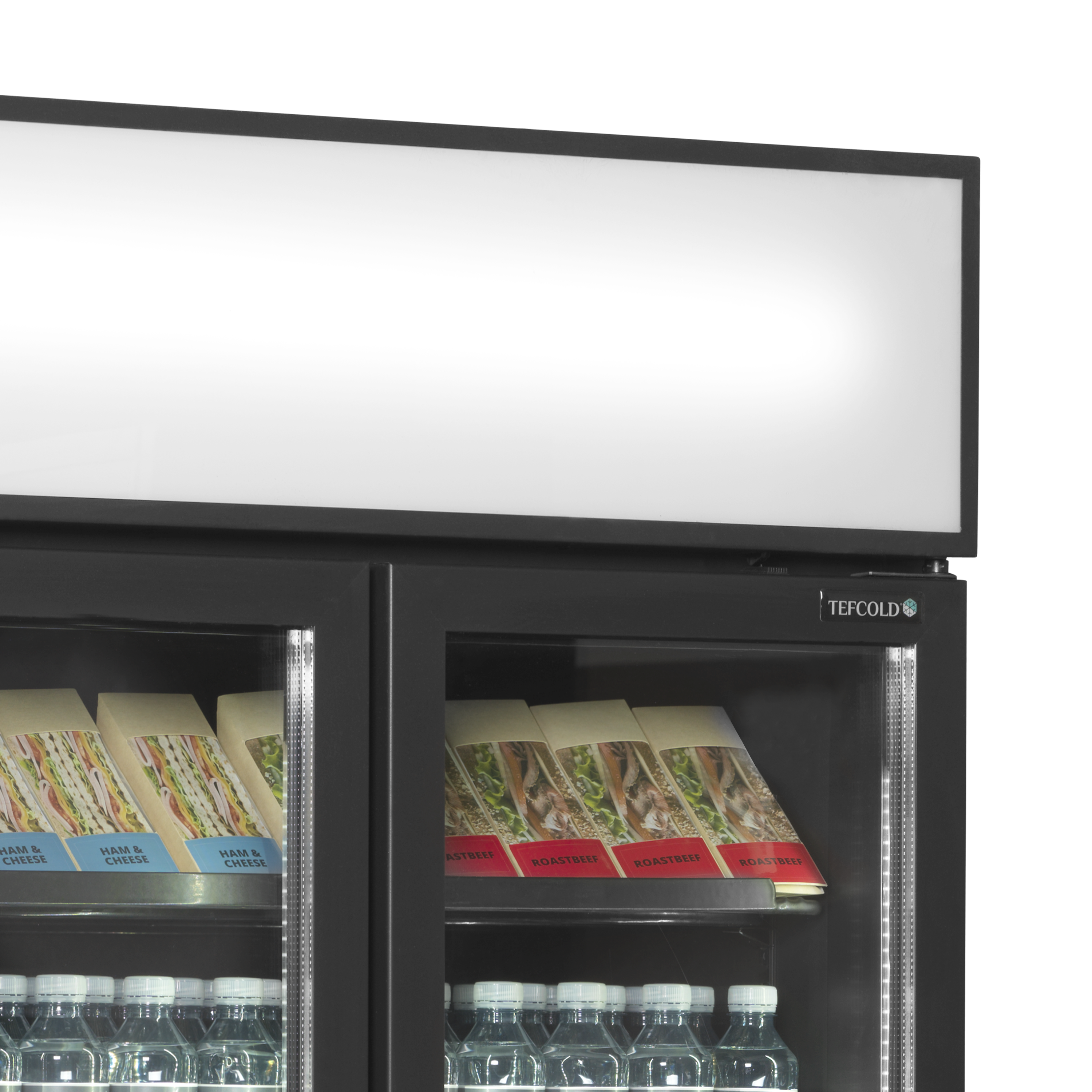 Armoire réfrigérée à boisson vitré noir - TEFCOLD - FSC891H-BLACK-49271 by TEFCOLD